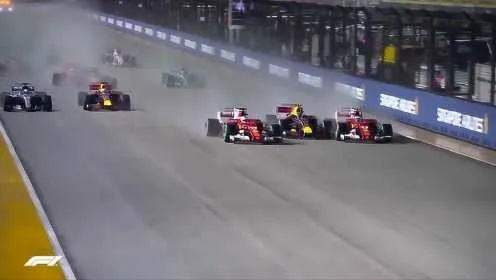 F1赛车比赛精彩瞬间视频集锦